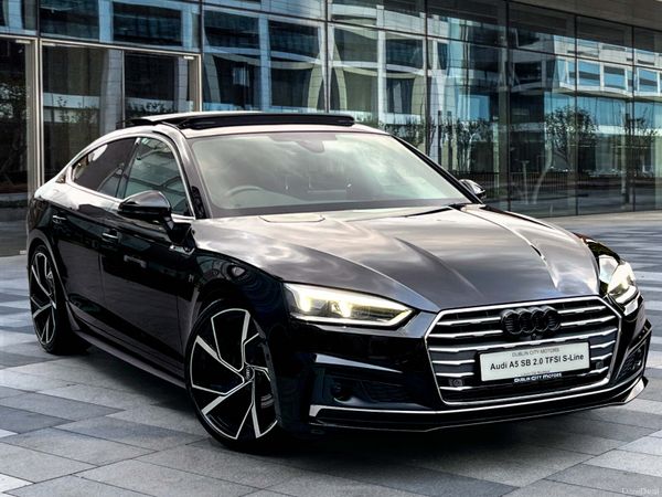 Audi A5 Saloon, Petrol, 2019, Black