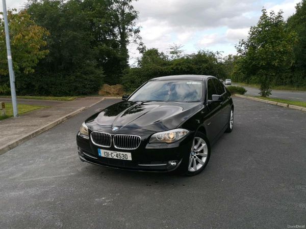 BMW 5-Series Saloon, Diesel, 2013, Black
