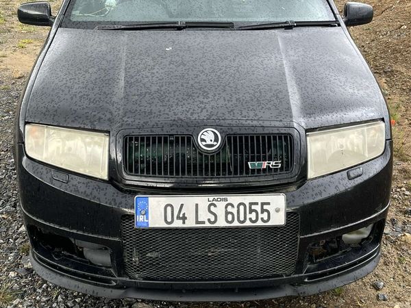 Skoda Fabia Hatchback, Diesel, 2004, Black