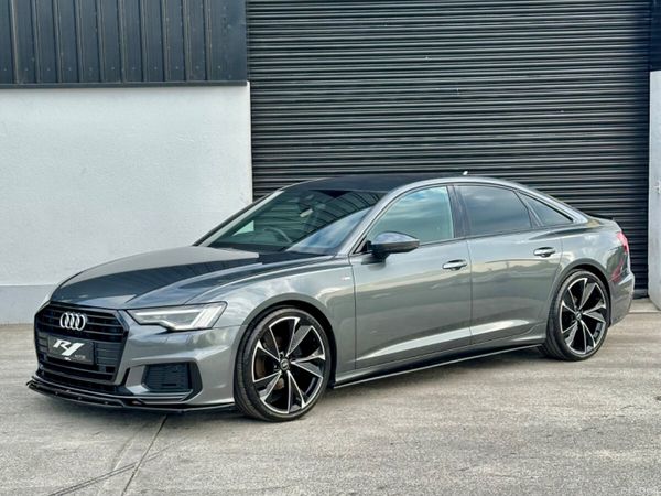 Audi A6 Saloon, Diesel Hybrid, 2020, Grey