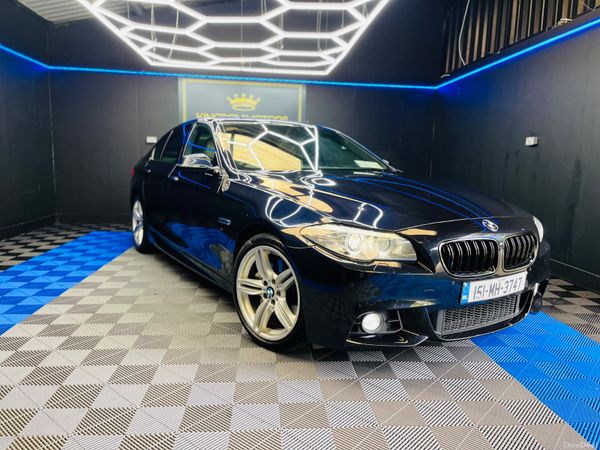 BMW 5-Series Saloon, Diesel, 2015, Black