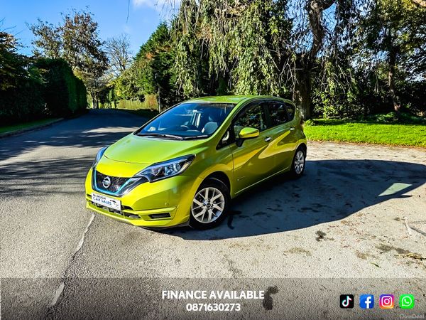 Nissan Note Hatchback, Petrol Hybrid, 2019, Yellow
