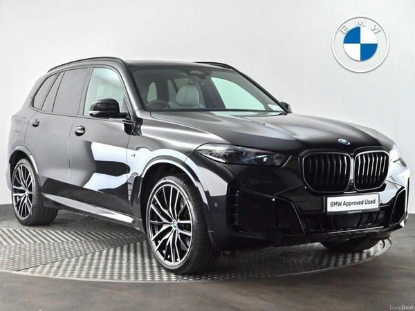 BMW X5 SUV, Petrol Plug-in Hybrid, 2024, Black
