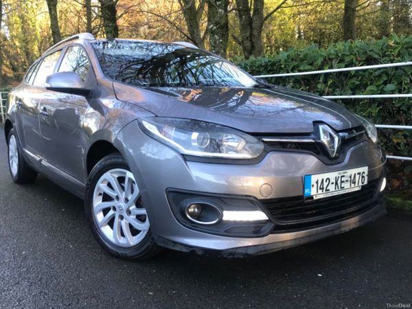 Renault Megane Estate, Diesel, 2014, Grey