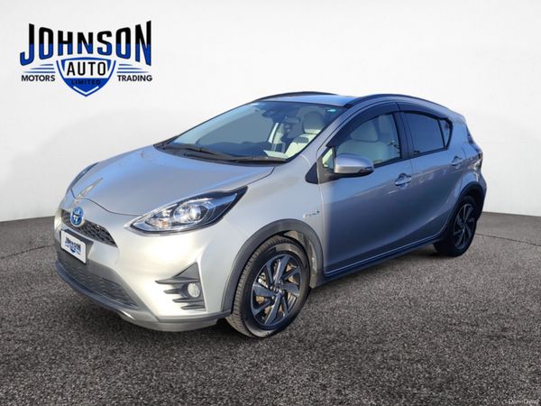 Toyota Aqua Hatchback, Petrol Hybrid, 2017, Silver