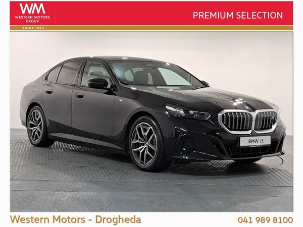 BMW i5 Saloon, Electric, 2025, Black