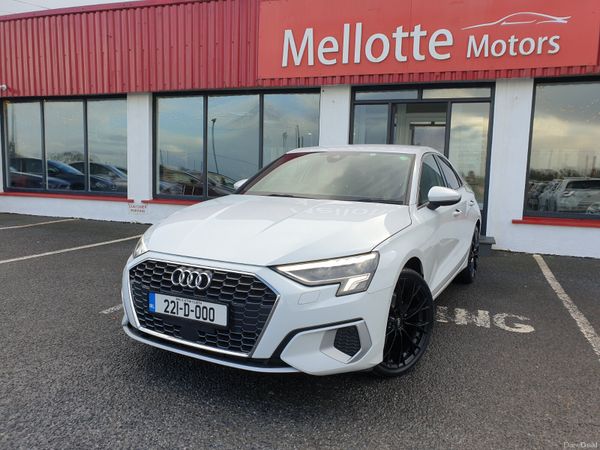 Audi A3 Saloon, Petrol, 2022, White