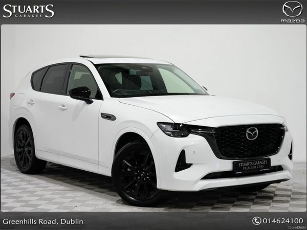 Mazda CX-60 Estate, Petrol Plug-in Hybrid, 2023, White