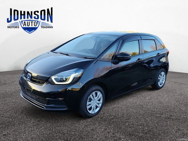 Honda Fit Hatchback, Petrol Hybrid, 2022, Black