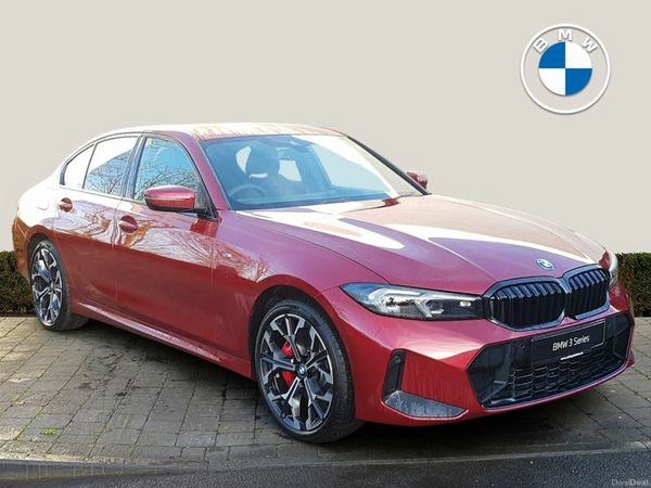 BMW 3-Series Saloon, Petrol Plug-in Hybrid, 2026, Red