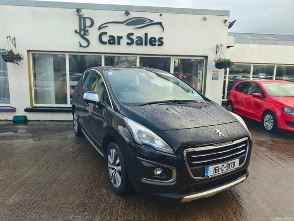 Peugeot 3008 SUV, Diesel, 2016, Black