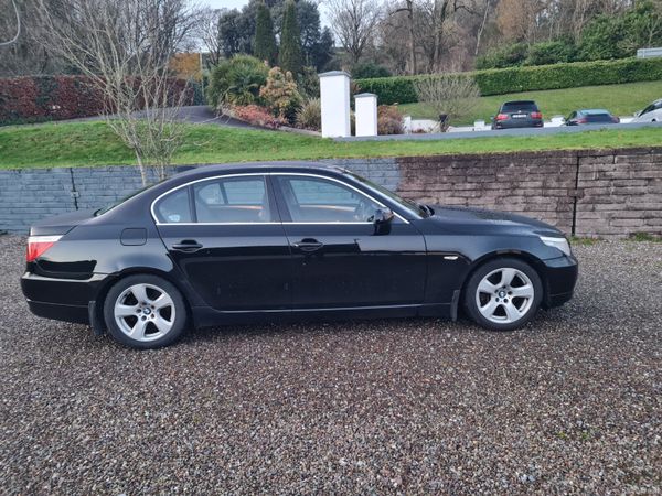 BMW 5-Series Saloon, Diesel, 2008, Black