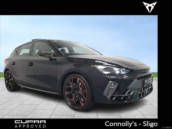 Cupra Leon Hatchback, Petrol, 2025, Black