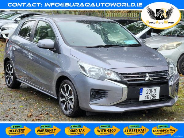 Mitsubishi Mirage Hatchback, Petrol, 2023, Grey