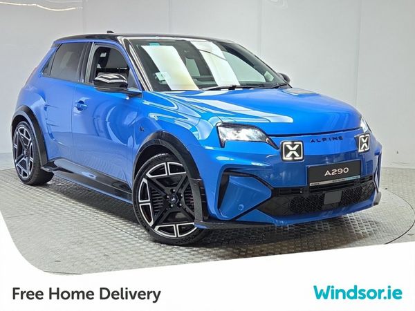 Alpine A290 Hatchback, Electric, 2026, Blue