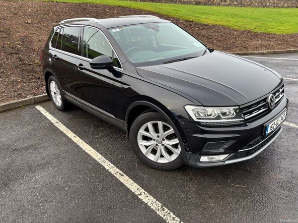 Volkswagen Tiguan SUV, Diesel, 2016, Black