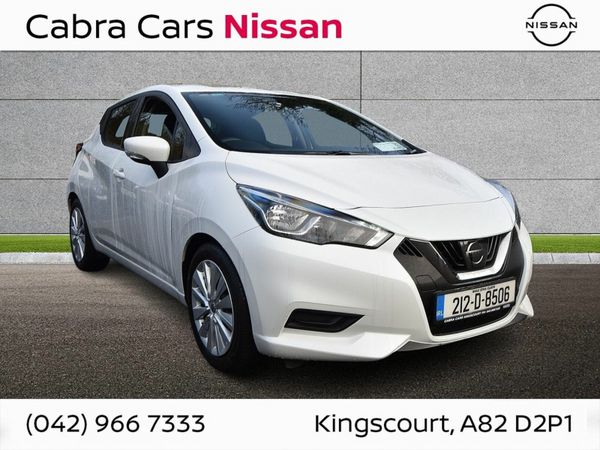 Nissan Micra Hatchback, Petrol, 2021, White