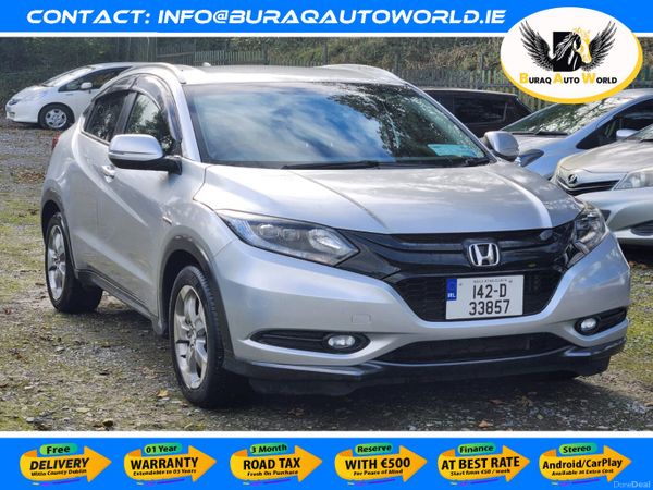 Honda Vezel SUV, Petrol Hybrid, 2014, Silver