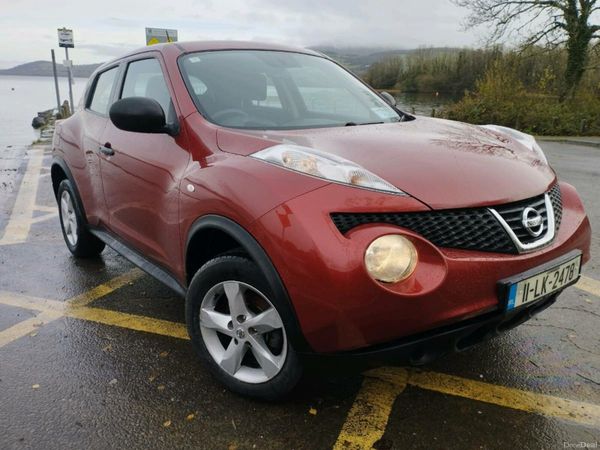 Nissan Juke SUV, Diesel, 2011, Red