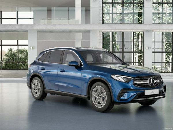 Mercedes-Benz GLC SUV, Diesel Hybrid, 2025, Blue