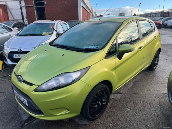 Ford Fiesta Hatchback, Petrol, 2011, Green