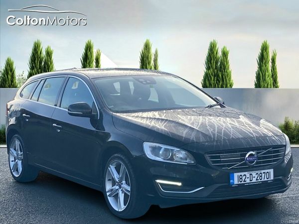 Volvo V60 Estate, Diesel, 2018, Black