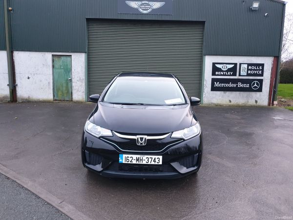 Honda Fit Hatchback, Petrol Hybrid, 2016, Black