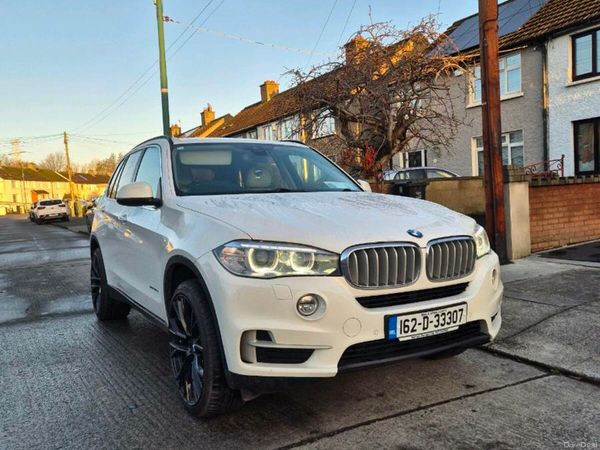 BMW X5 SUV, Petrol Plug-in Hybrid, 2016, White