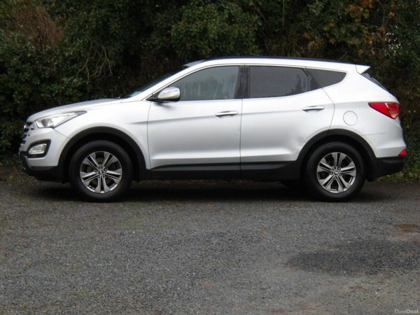 Hyundai Santa Fe SUV, Diesel, 2014, Silver