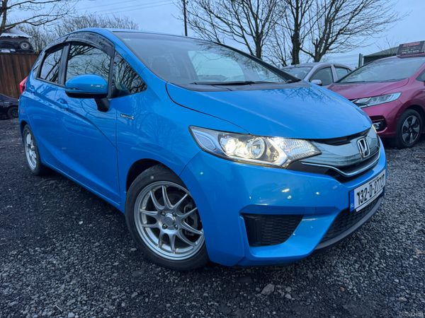 Honda Fit Hatchback, Petrol Hybrid, 2013, Blue