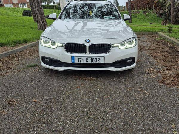 BMW 3-Series Estate, Diesel, 2017, White