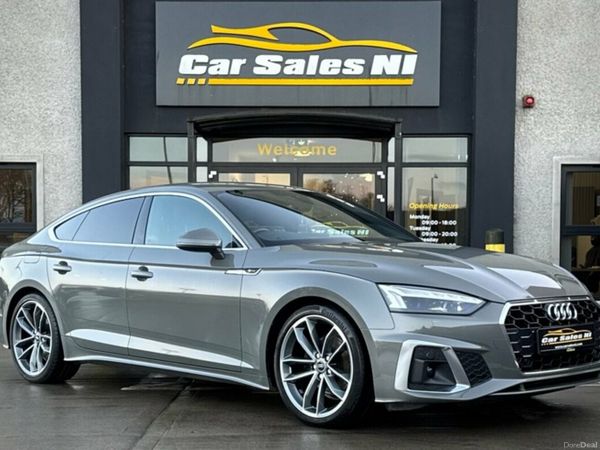 Audi A5 Hatchback, Diesel Hybrid, 2022, Grey