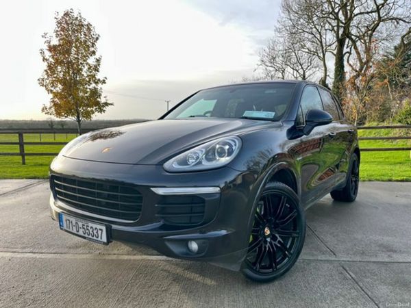 Porsche Cayenne Estate, Petrol Plug-in Hybrid, 2017, Black