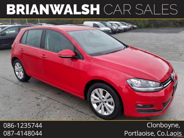 Volkswagen Golf Hatchback, Petrol, 2015, Red