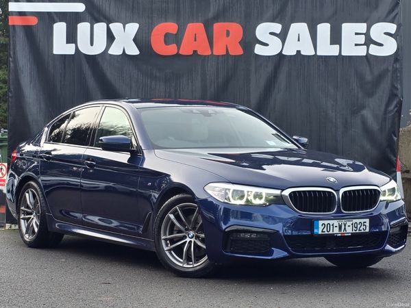 BMW 5-Series Saloon, Diesel, 2020, Blue