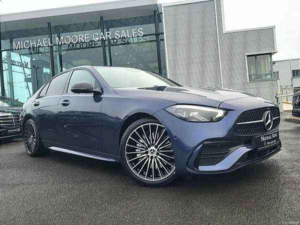 Mercedes-Benz C-Class Saloon, Diesel Hybrid, 2026, Blue