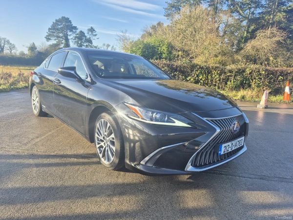 Lexus ES Saloon, Petrol Hybrid, 2021, Black