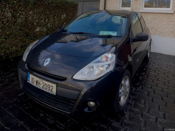 Renault Clio Hatchback, Ethanol Petrol, 2010, Black