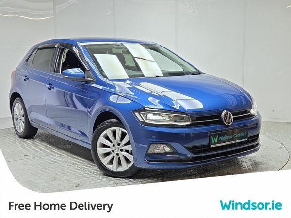 Volkswagen Polo Hatchback, Petrol, 2020, Blue