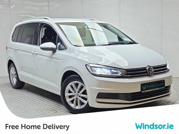 Volkswagen Touran MPV, Petrol, 2018, White