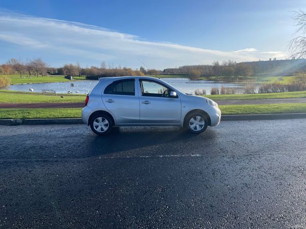 Nissan March Hatchback, Petrol, 2013, Silver