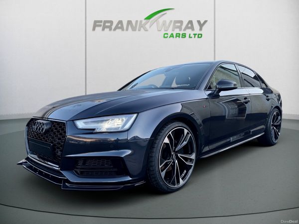 Audi A4 Saloon, Diesel, 2017, Blue