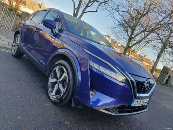 Nissan Qashqai MPV, Petrol Hybrid, 2023, Blue