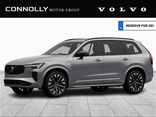 Volvo XC90 SUV, Petrol Plug-in Hybrid, 2026, Silver