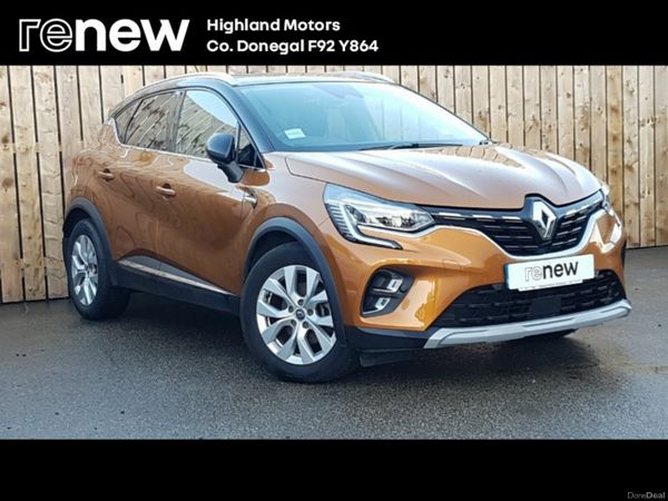 Renault Captur Hatchback, Petrol Plug-in Hybrid, 2021, Orange