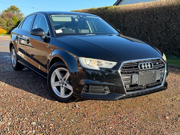 Audi A3 Saloon, Petrol, 2017, Black