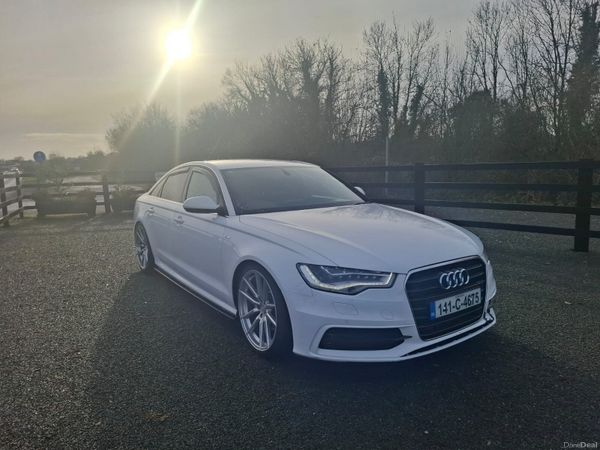Audi A6 Saloon, Diesel, 2014, White