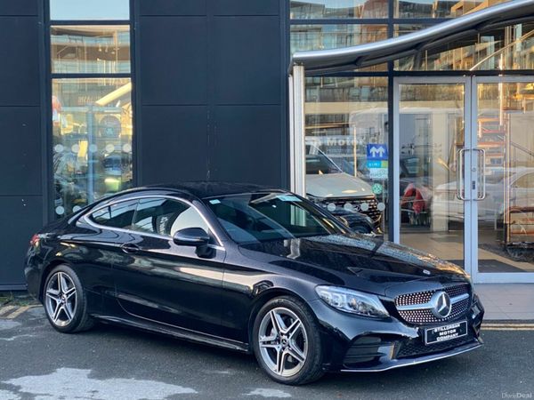 Mercedes-Benz C-Class Coupe, Petrol, 2019, Black