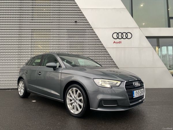Audi A3 Hatchback, Diesel, 2017, Grey