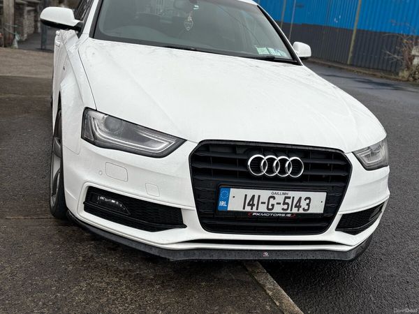 Audi A4 Saloon, Diesel, 2014, White
